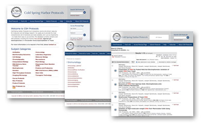 CSH Protocols screenshot
